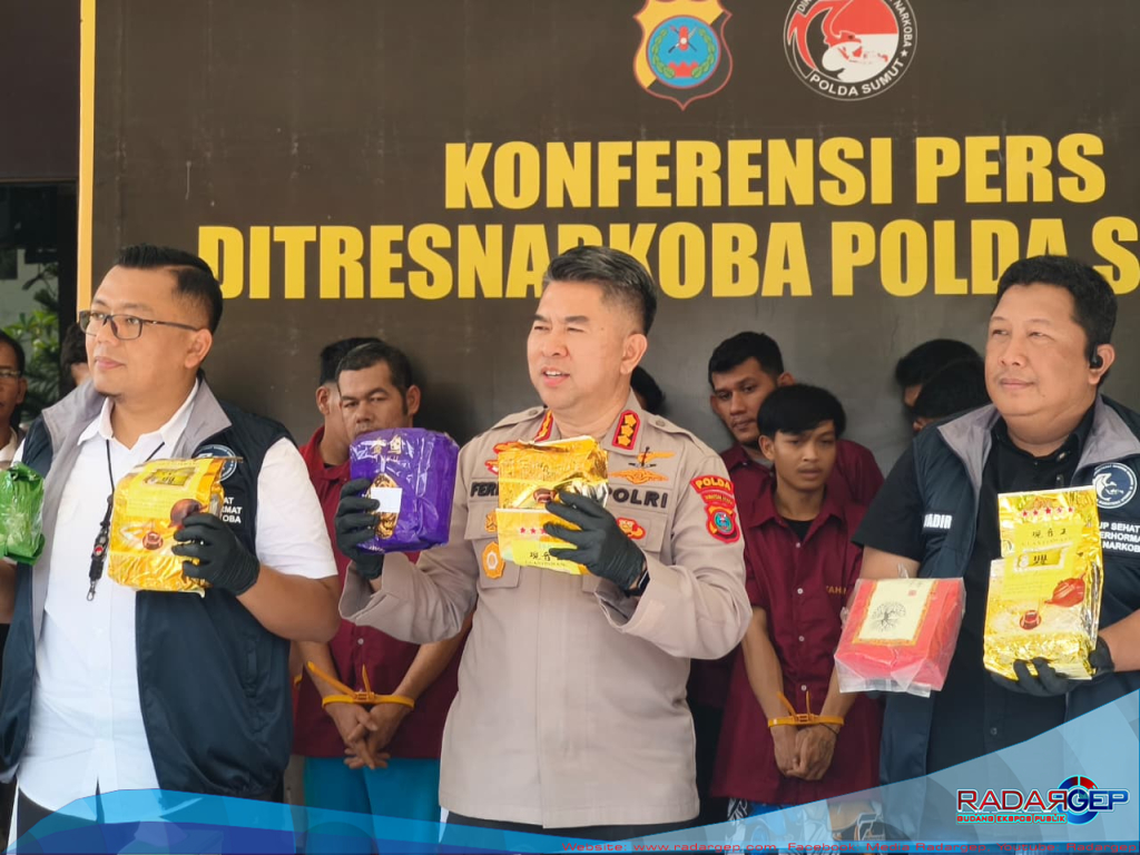 Ungkap 114 Kasus Narkoba, Polda Sumut Selamatkan Lebih dari 125 Ribu Jiwa